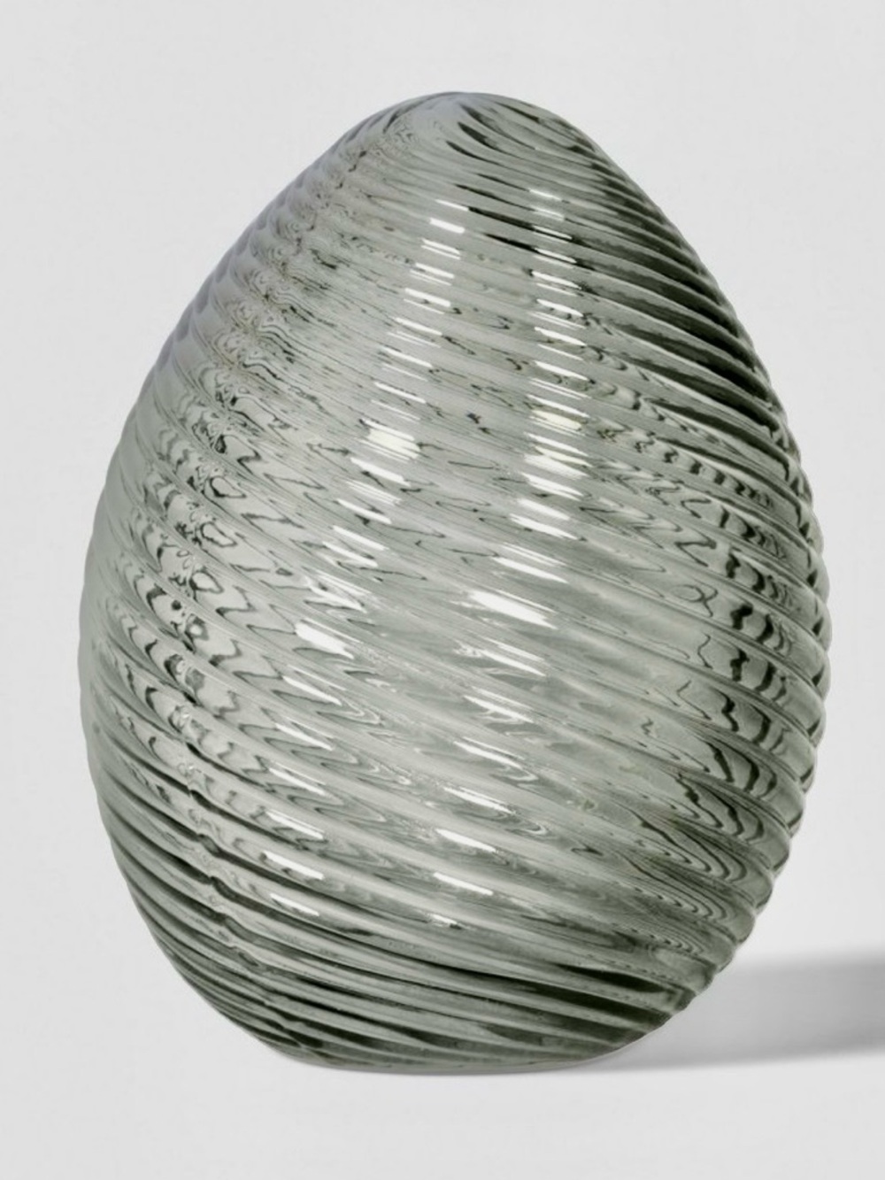 New! Spun Glass Easter Egg in Green by Threshold™ Spring 2026, Swirled Glass